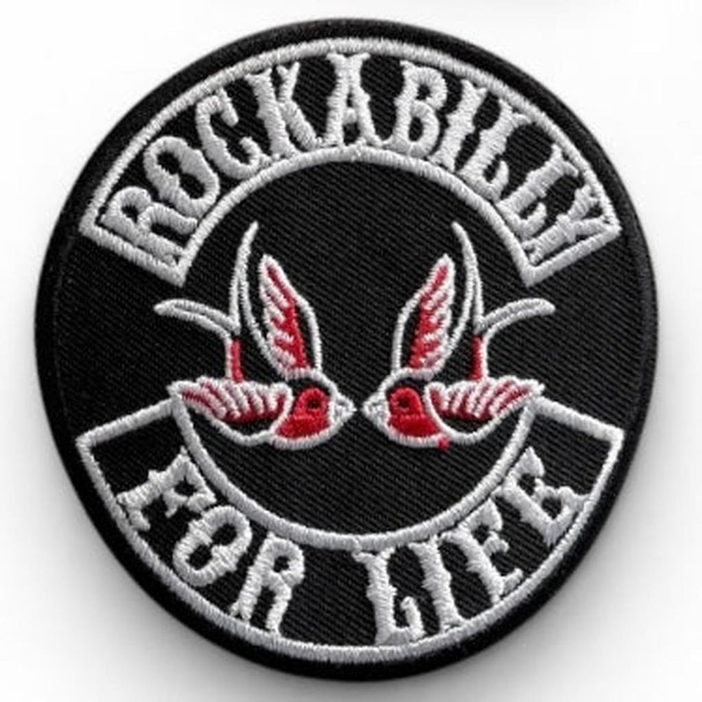 Rockabilly for life kangasmerkki - Hoopee.fi