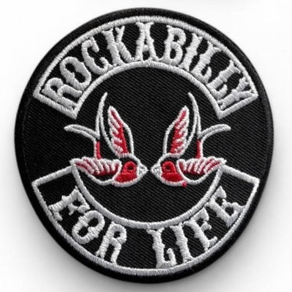 Rockabilly for life kangasmerkki - Hoopee.fi