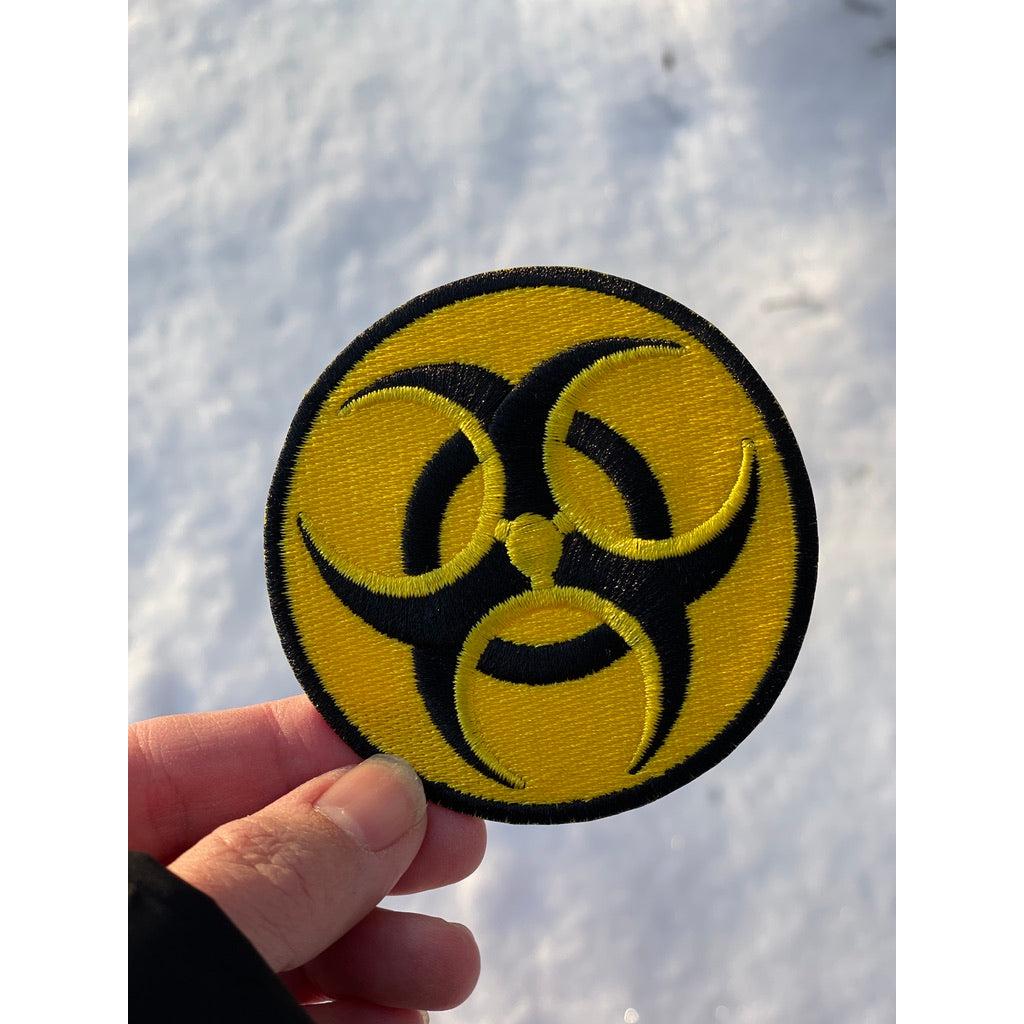 Biohazard round hihamerkki - Hoopee.fi