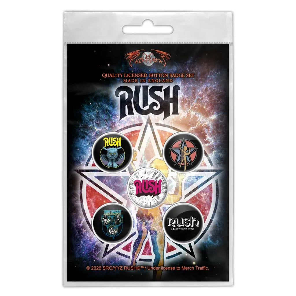 Rush - Starman rintanappisetti - Hoopee.fi