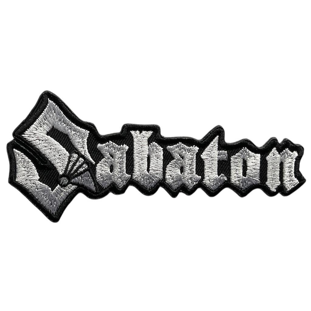Sabaton - White logo hihamerkki - Hoopee.fi