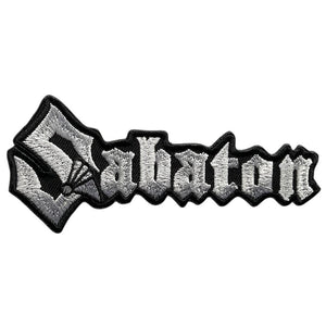 Sabaton - White logo hihamerkki - Hoopee.fi