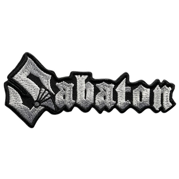 Sabaton - White logo hihamerkki - Hoopee.fi