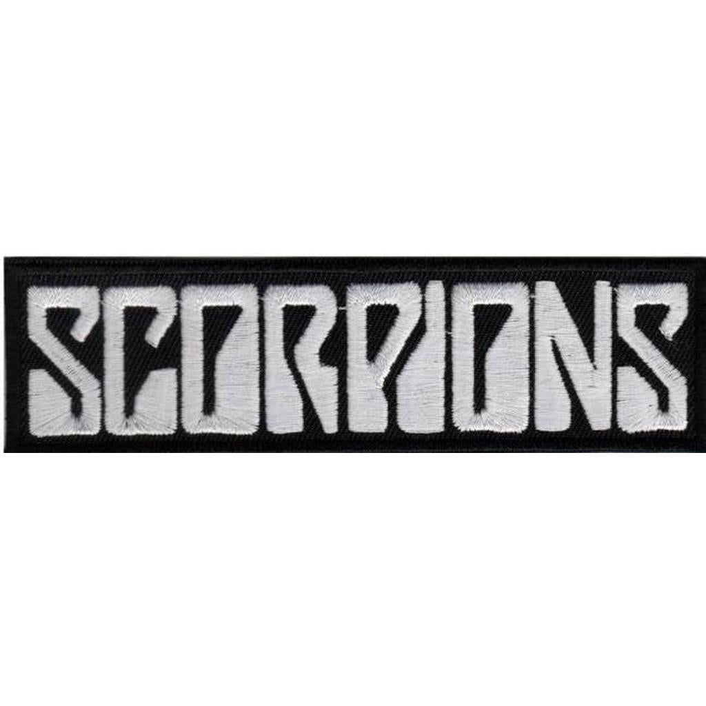 Scorpions - White logo hihamerkki - Hoopee.fi
