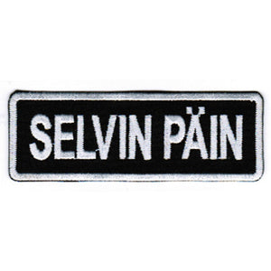 Selvin päin kangasmerkki - Hoopee.fi