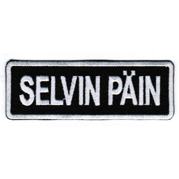 Selvin päin kangasmerkki - Hoopee.fi