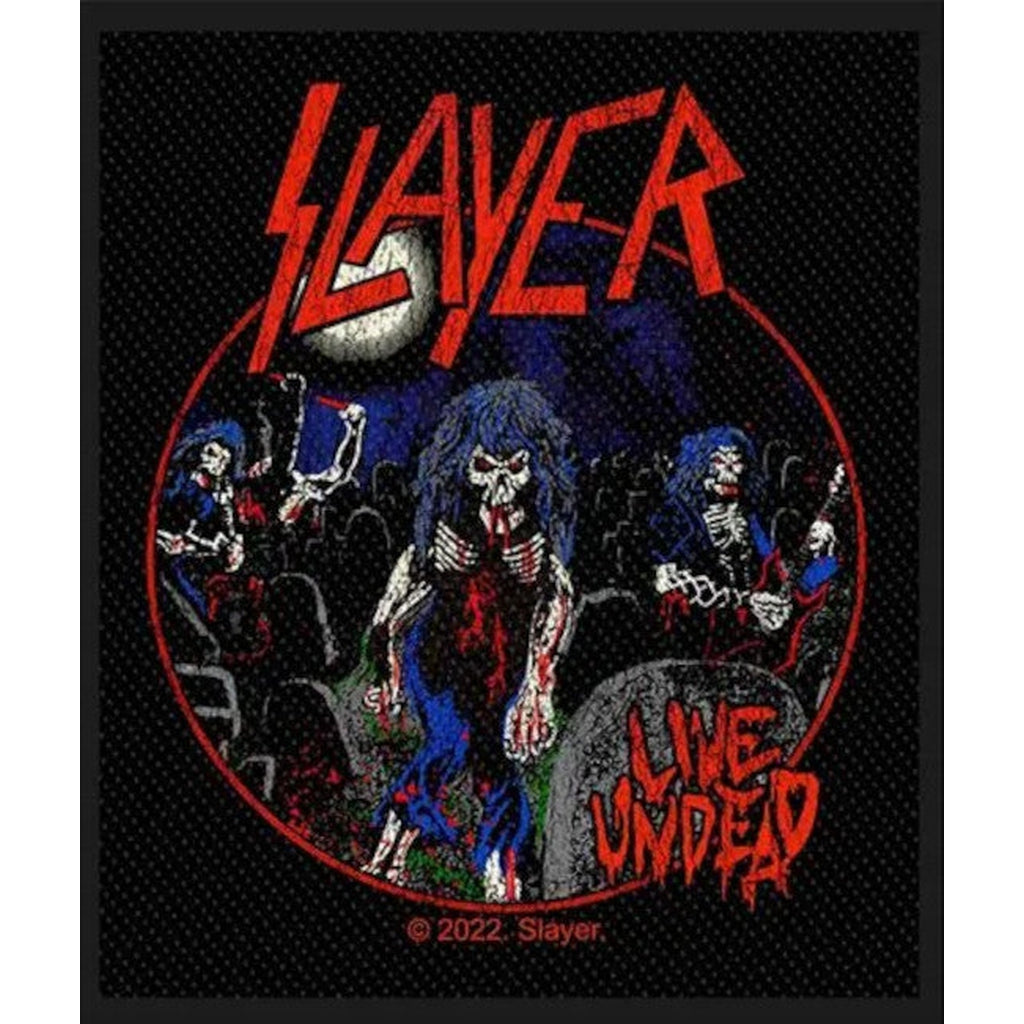 Slayer - Live undead hihamerkki - Hoopee.fi