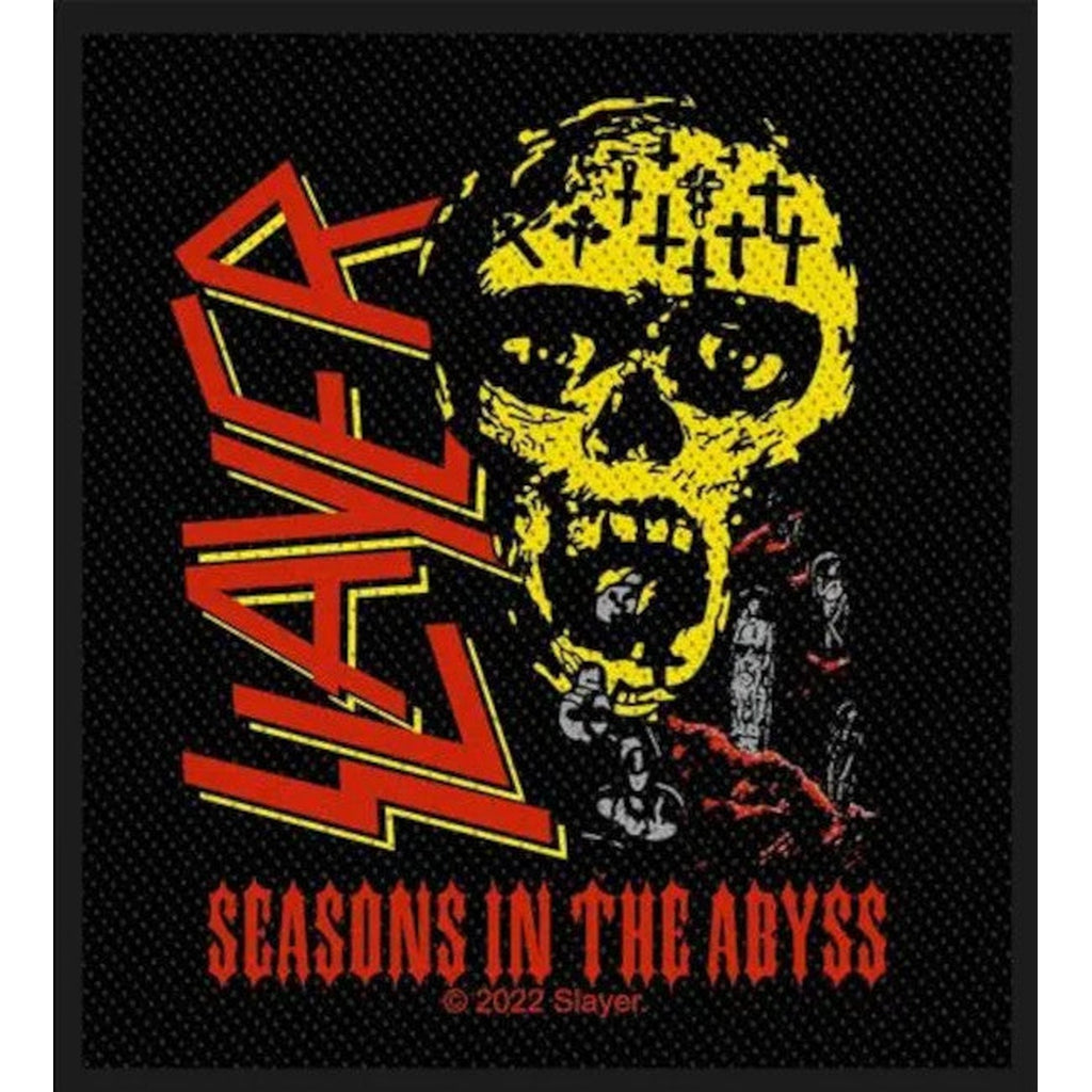 Slayer - Seasons skull hihamerkki - Hoopee.fi