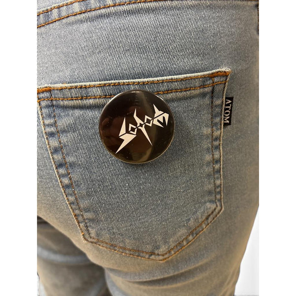 Sodom - Logo iso rintanappi - Hoopee.fi