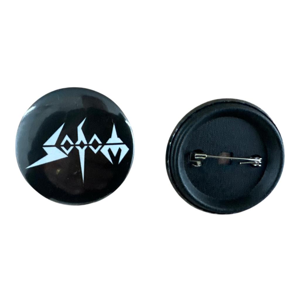 Sodom - Logo iso rintanappi - Hoopee.fi