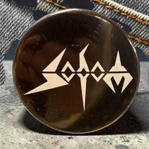 Sodom - Logo iso rintanappi - Hoopee.fi