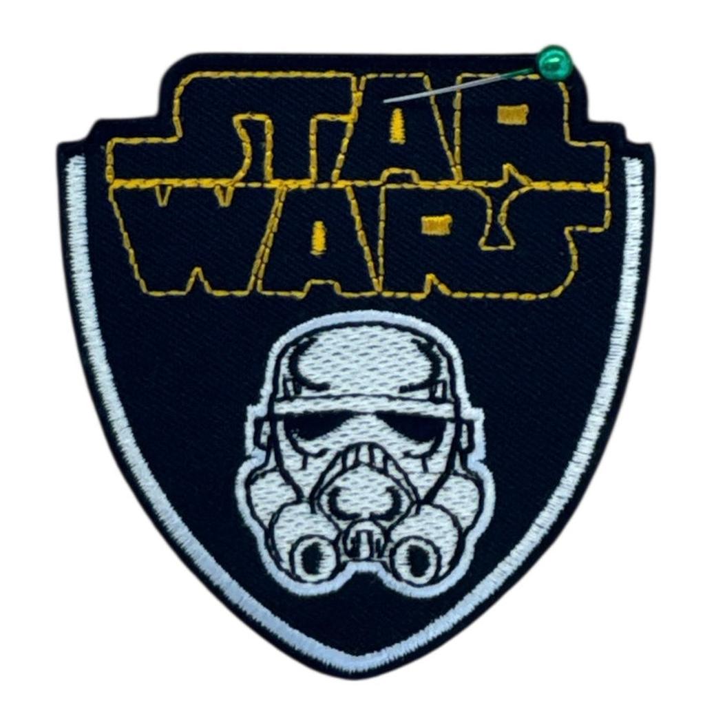 Star Wars - Stormtrooper shield kangasmerkki - Hoopee.fi