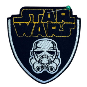 Star Wars - Stormtrooper shield kangasmerkki - Hoopee.fi