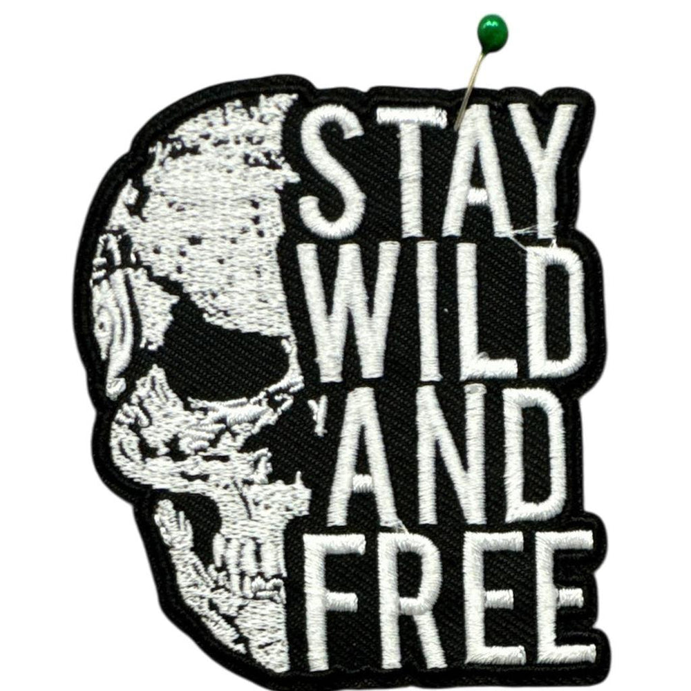 Stay wild and free kangasmerkki - Hoopee.fi