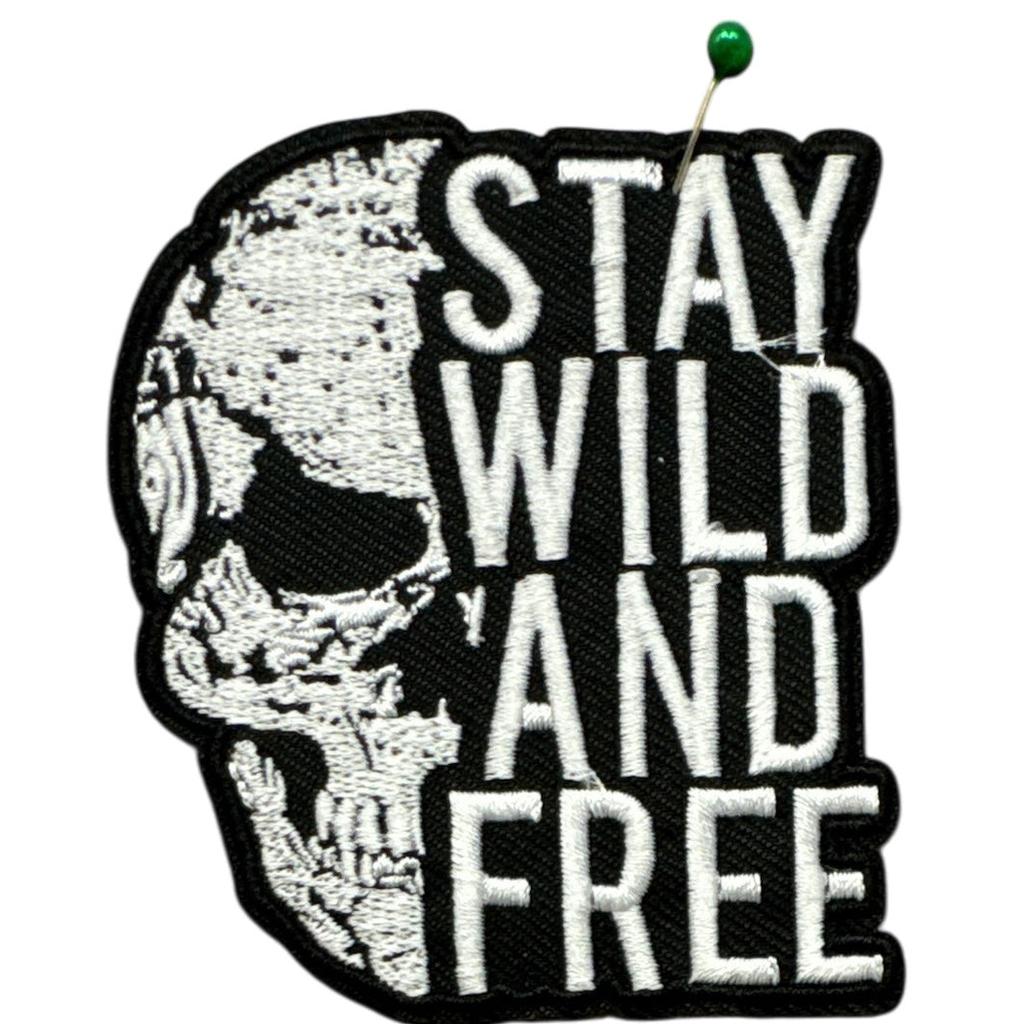 Stay wild and free kangasmerkki - Hoopee.fi
