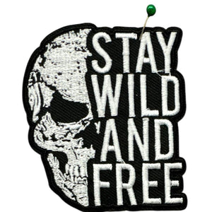 Stay wild and free kangasmerkki - Hoopee.fi