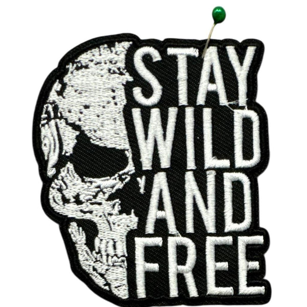 Stay wild and free kangasmerkki - Hoopee.fi