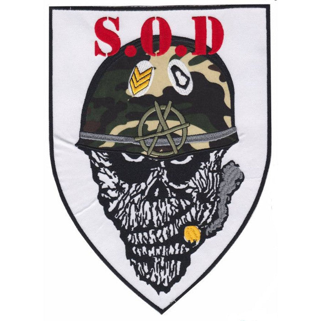 Stormtroopers of Death brodeerattu selkämerkki - Hoopee.fi