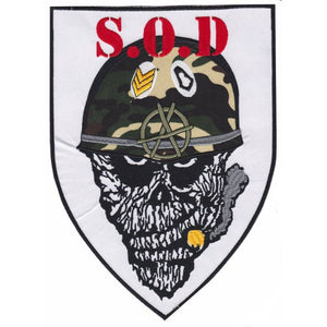 Stormtroopers of Death brodeerattu selkämerkki - Hoopee.fi
