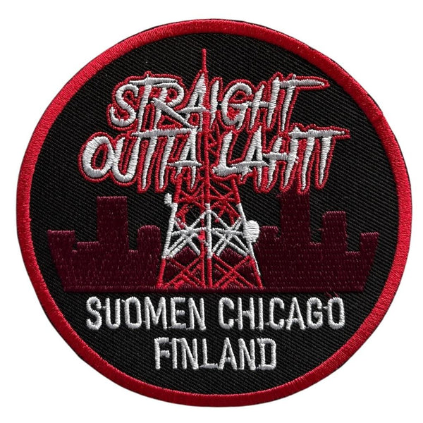 Straight outta Lahti kangasmerkki - Hoopee.fi