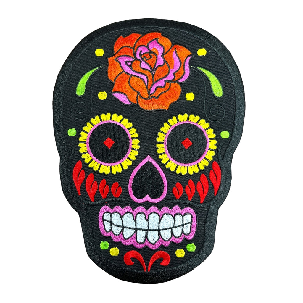 Sugar skull black selkämerkki - Hoopee.fi