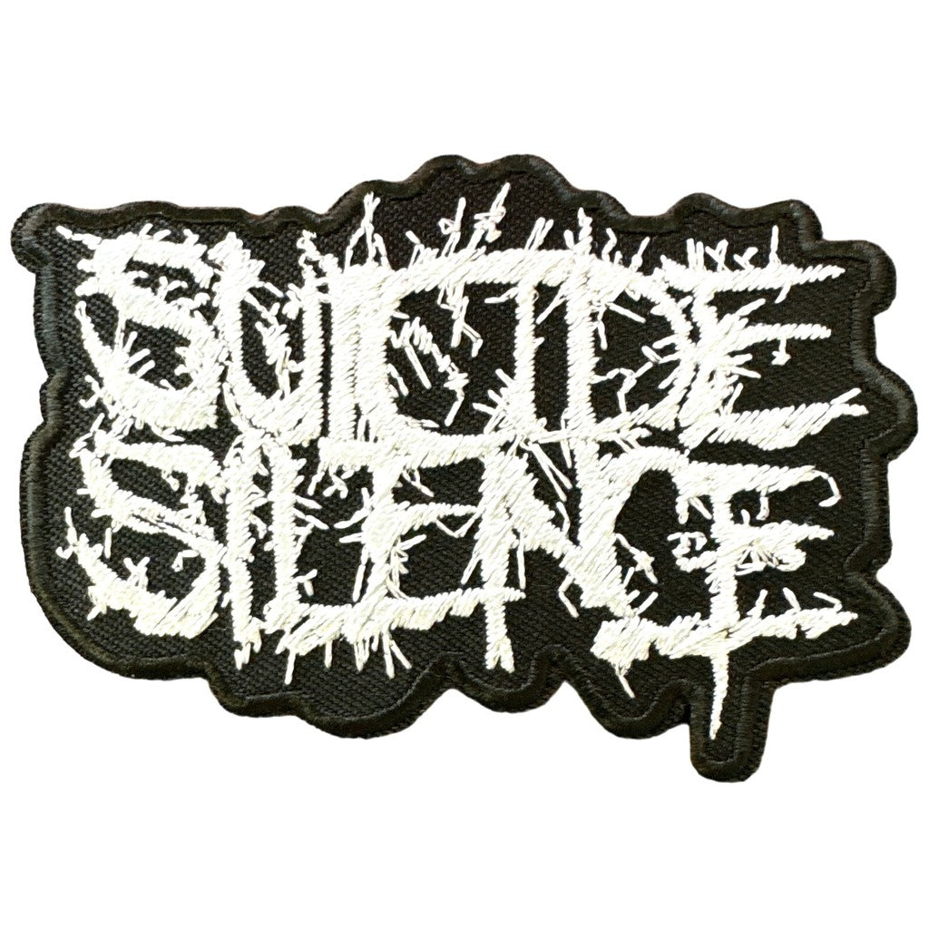 Suicide Silence - Brodeerattu Hihamerkki / Patch 6×8 cm - Hoopee.fi