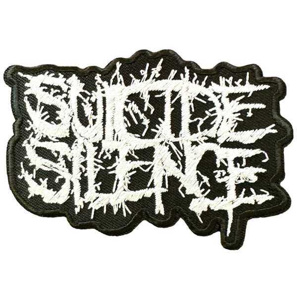 Suicide Silence - Brodeerattu Hihamerkki / Patch 6×8 cm - Hoopee.fi