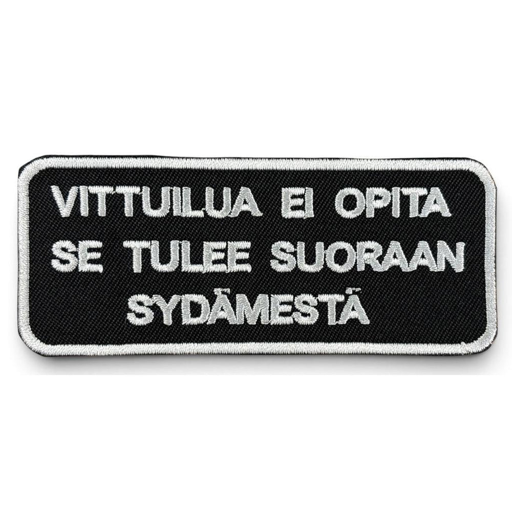 Suoraan sydämestä hihamerkki - Hoopee.fi