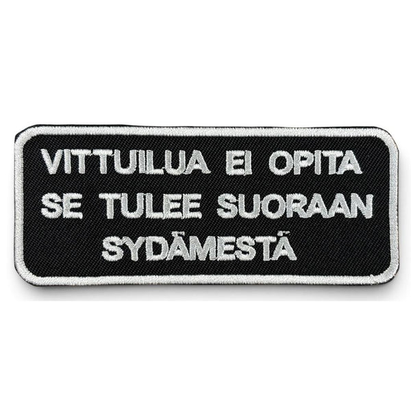 Suoraan sydämestä hihamerkki - Hoopee.fi