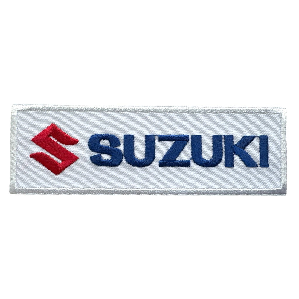 Suzuki - White logo hihamerkki - Hoopee.fi
