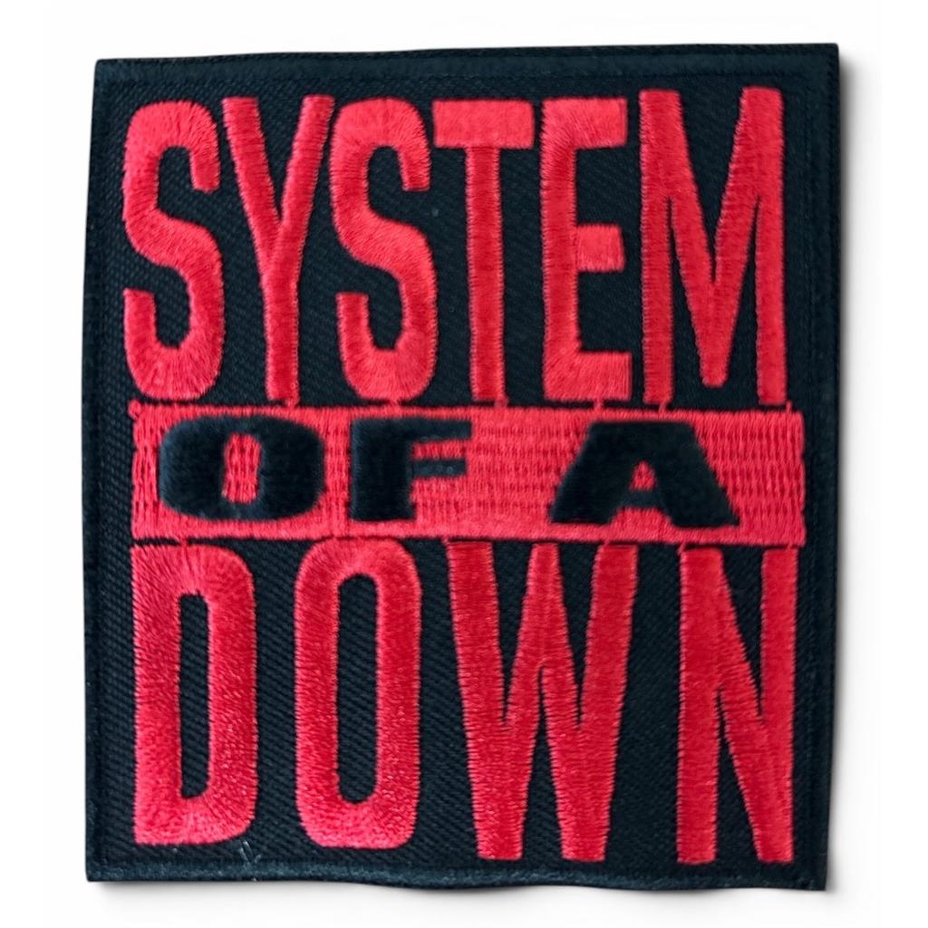 System of a Down - 3 row logo hihamerkki - Hoopee.fi