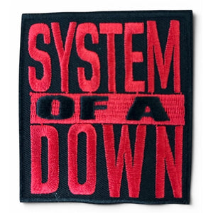 System of a Down - 3 row logo hihamerkki - Hoopee.fi