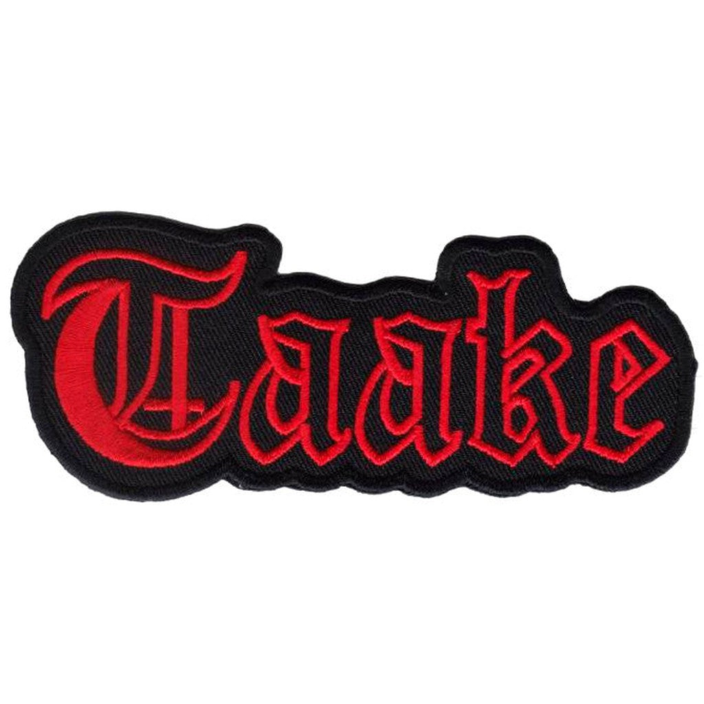 Taake - Red Logo hihamerkki - Hoopee.fi