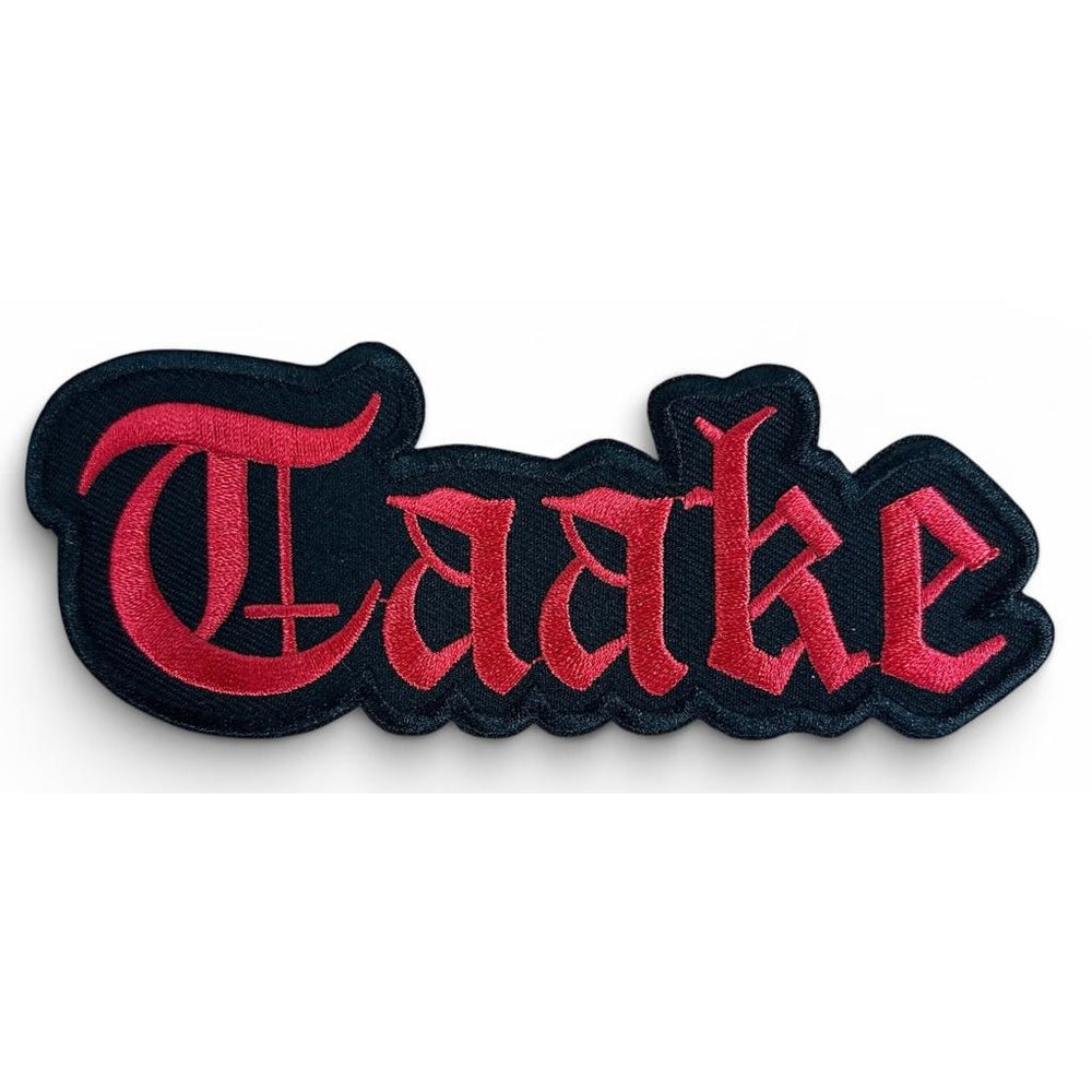 Taake - Red Logo hihamerkki - Hoopee.fi