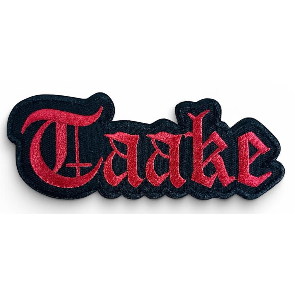 Taake - Red Logo hihamerkki - Hoopee.fi