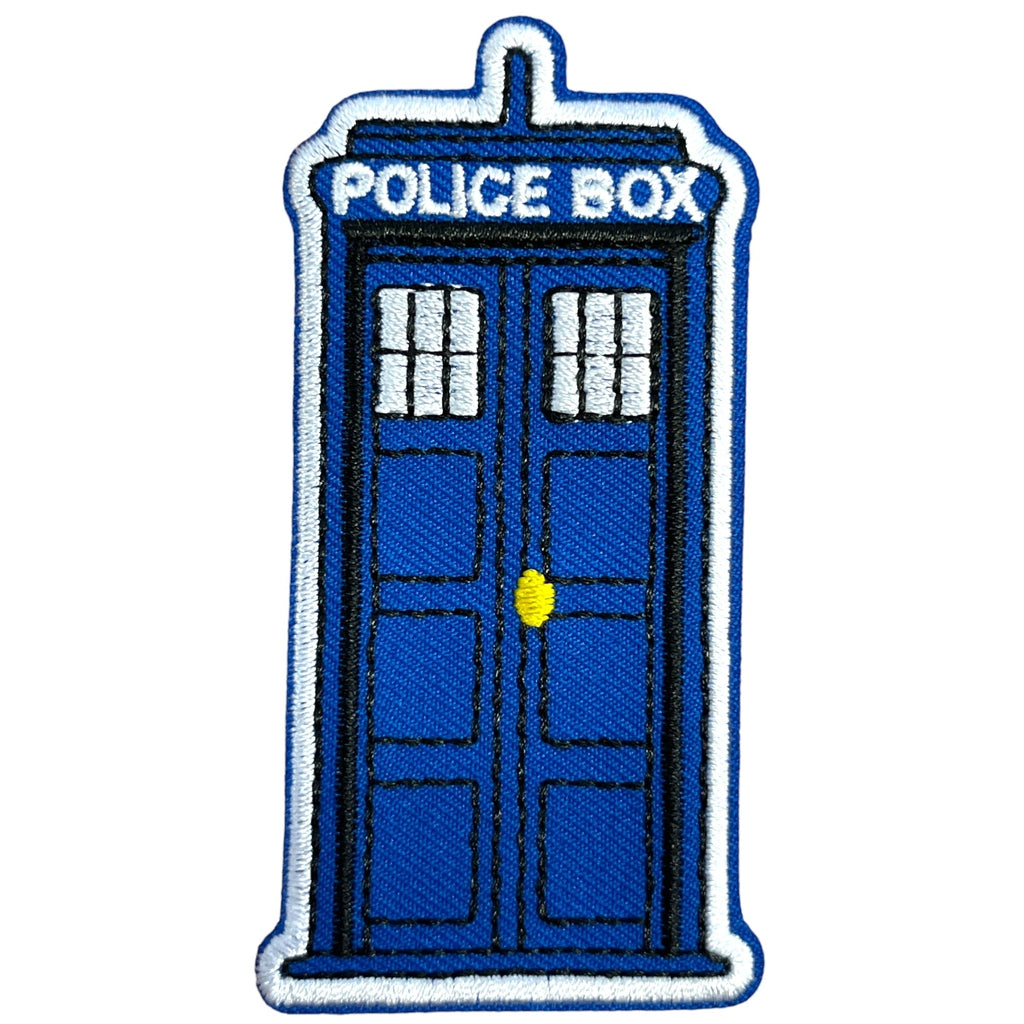 Tardis Police Box from Doctor Who kangasmerkki - Hoopee.fi
