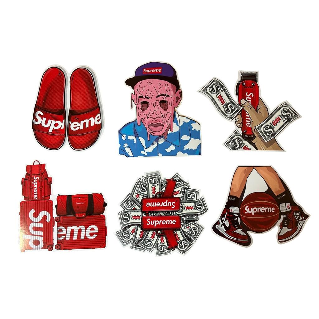 Tarranippu 106 Supreme - 6 kpl Streetwear Vinyylitarroja ~10 cm - Hoopee.fi