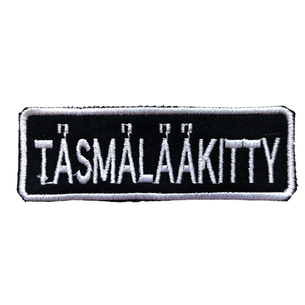 Täsmälääkitty kangasmerkki - Hoopee.fi