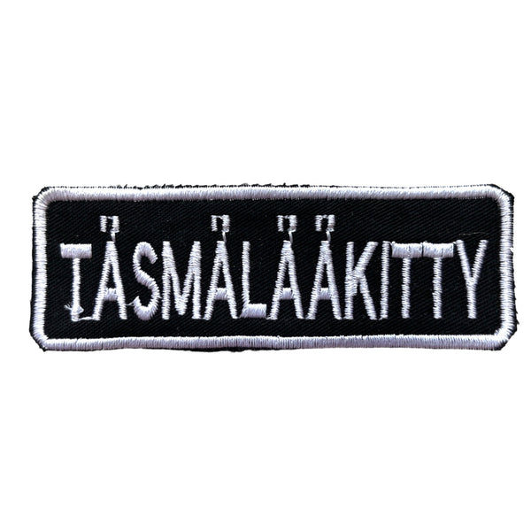 Täsmälääkitty kangasmerkki - Hoopee.fi