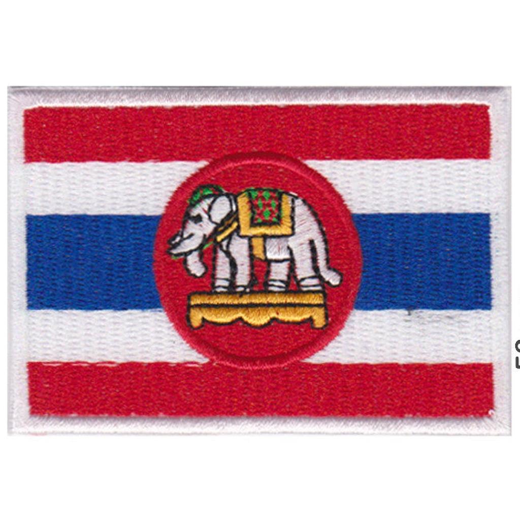 Thaimaa elefanttivartio pikkulippu kangasmerkki - Hoopee.fi