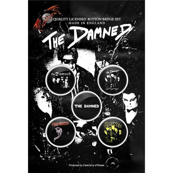 The Damned - Young, hot, loud and stiff rintanappisetti - Hoopee.fi