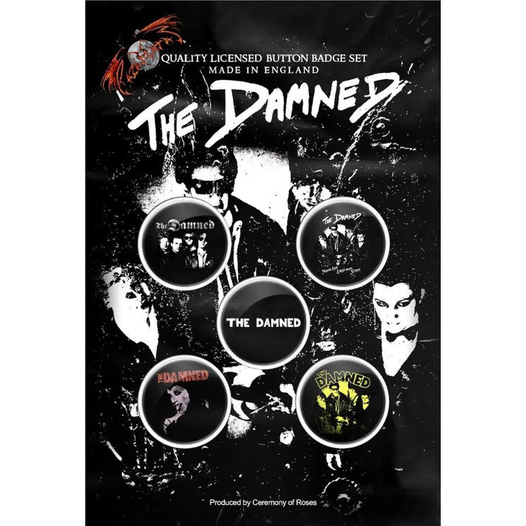 The Damned - Young, hot, loud and stiff rintanappisetti - Hoopee.fi