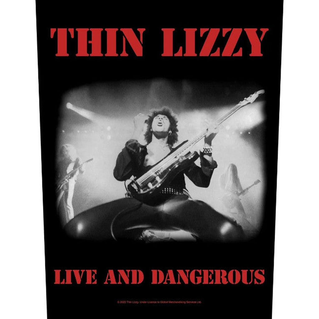 Thin Lizzy - Live and dangerous selkämerkki - Hoopee.fi