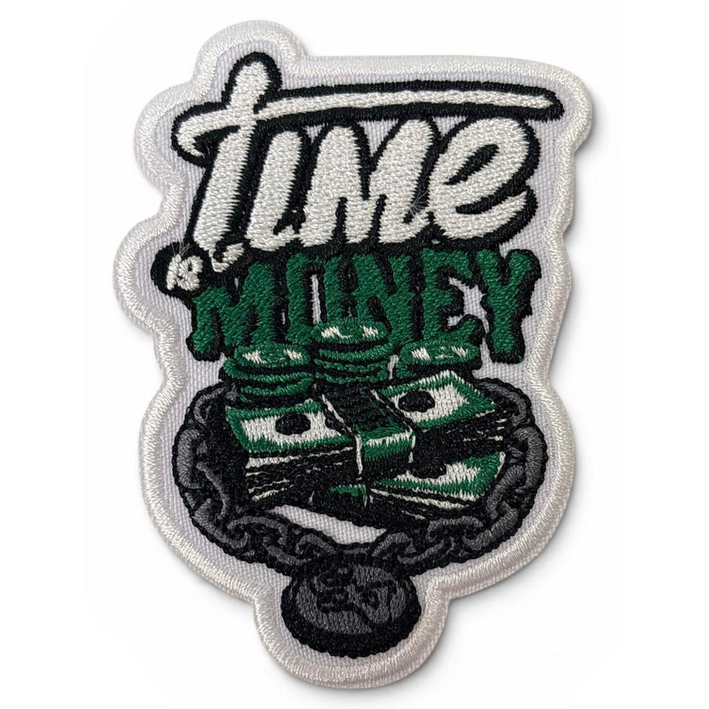 Time is money kangasmerkki - Hoopee.fi