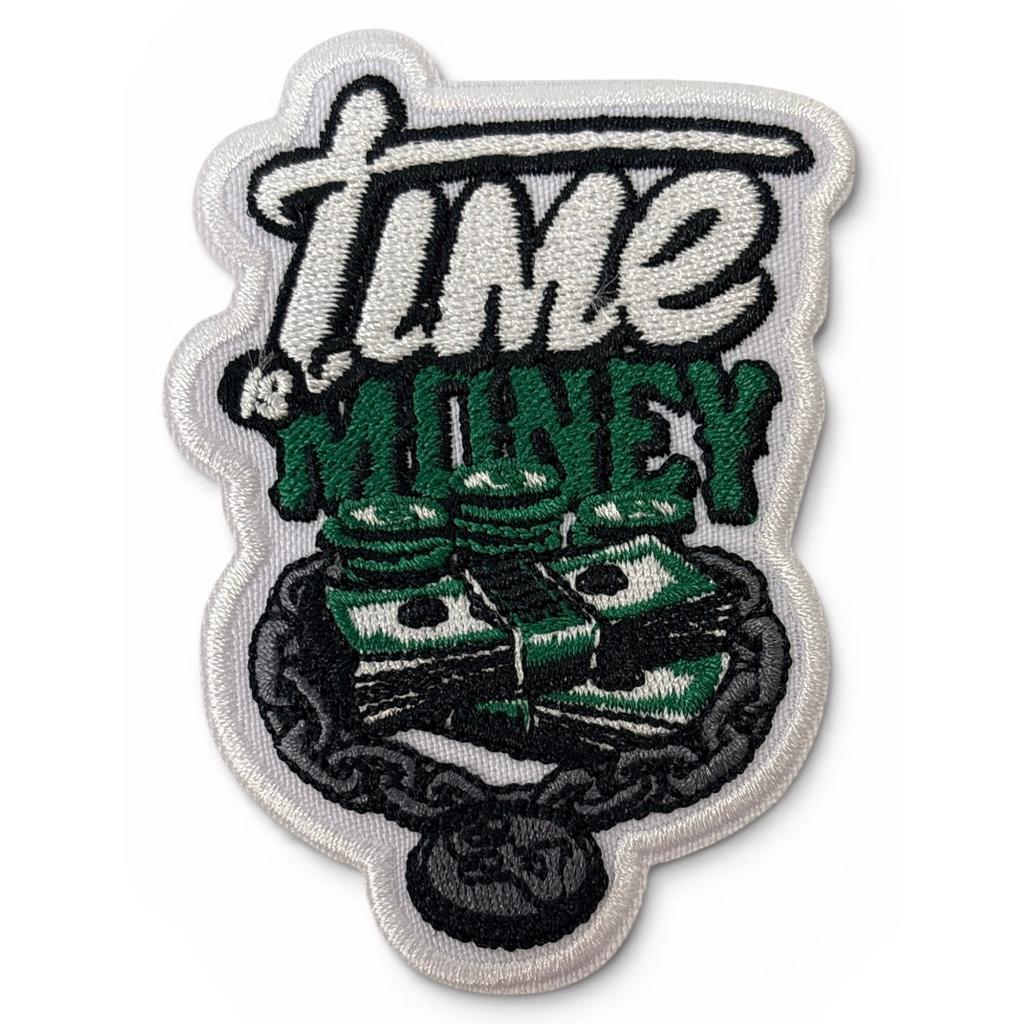 Time is money kangasmerkki - Hoopee.fi