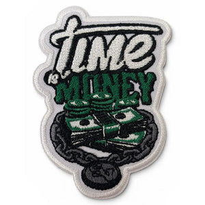 Time is money kangasmerkki - Hoopee.fi