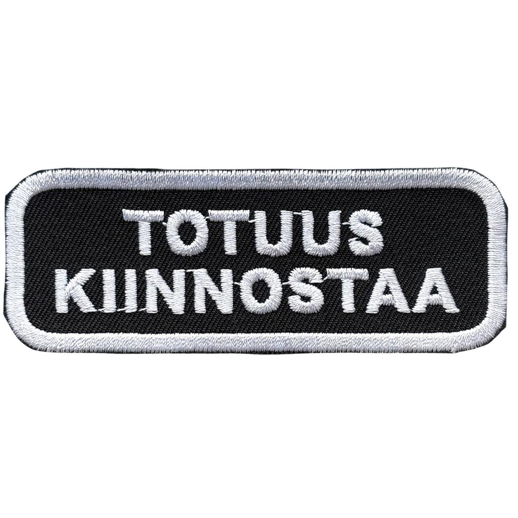 Totuus kiinnostaa haalarimerkki - Hoopee.fi