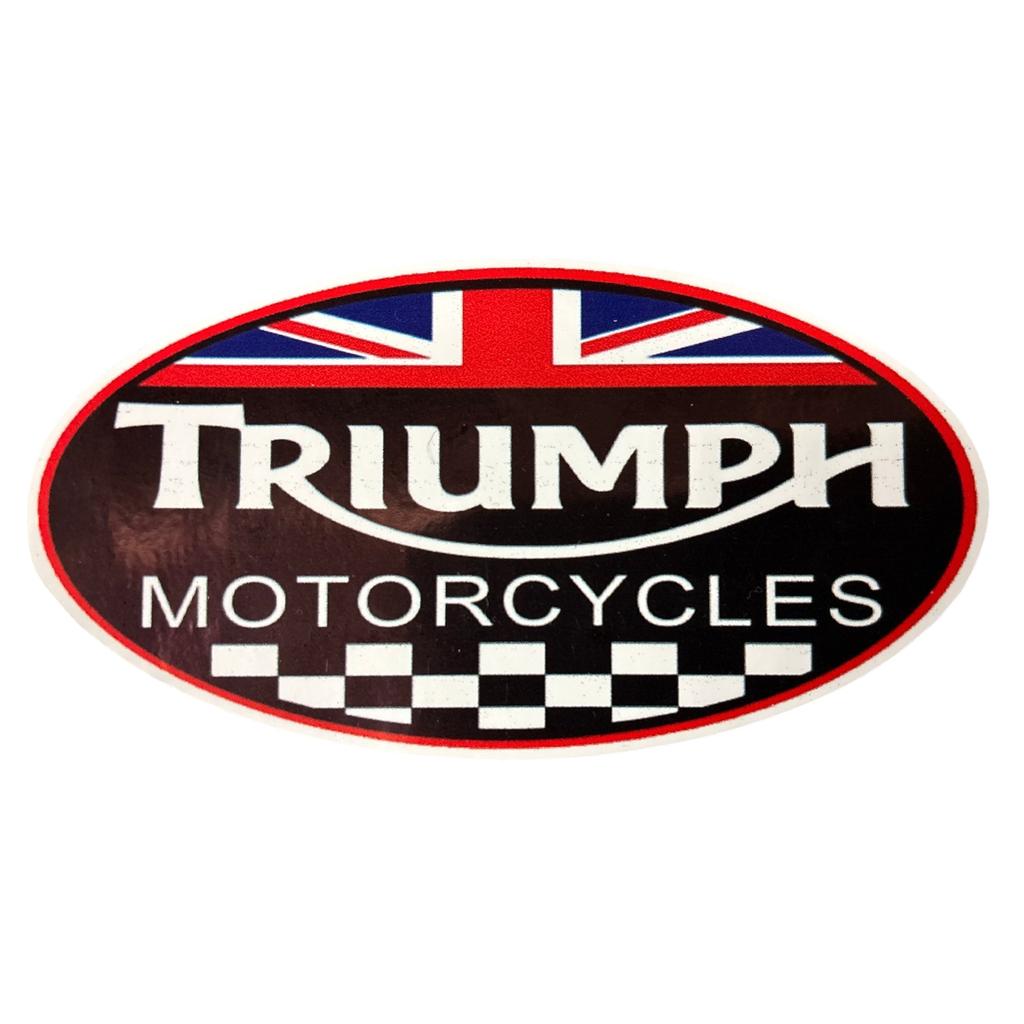 Triumph - Logo Vinyylitarra 6×12 cm - Hoopee.fi