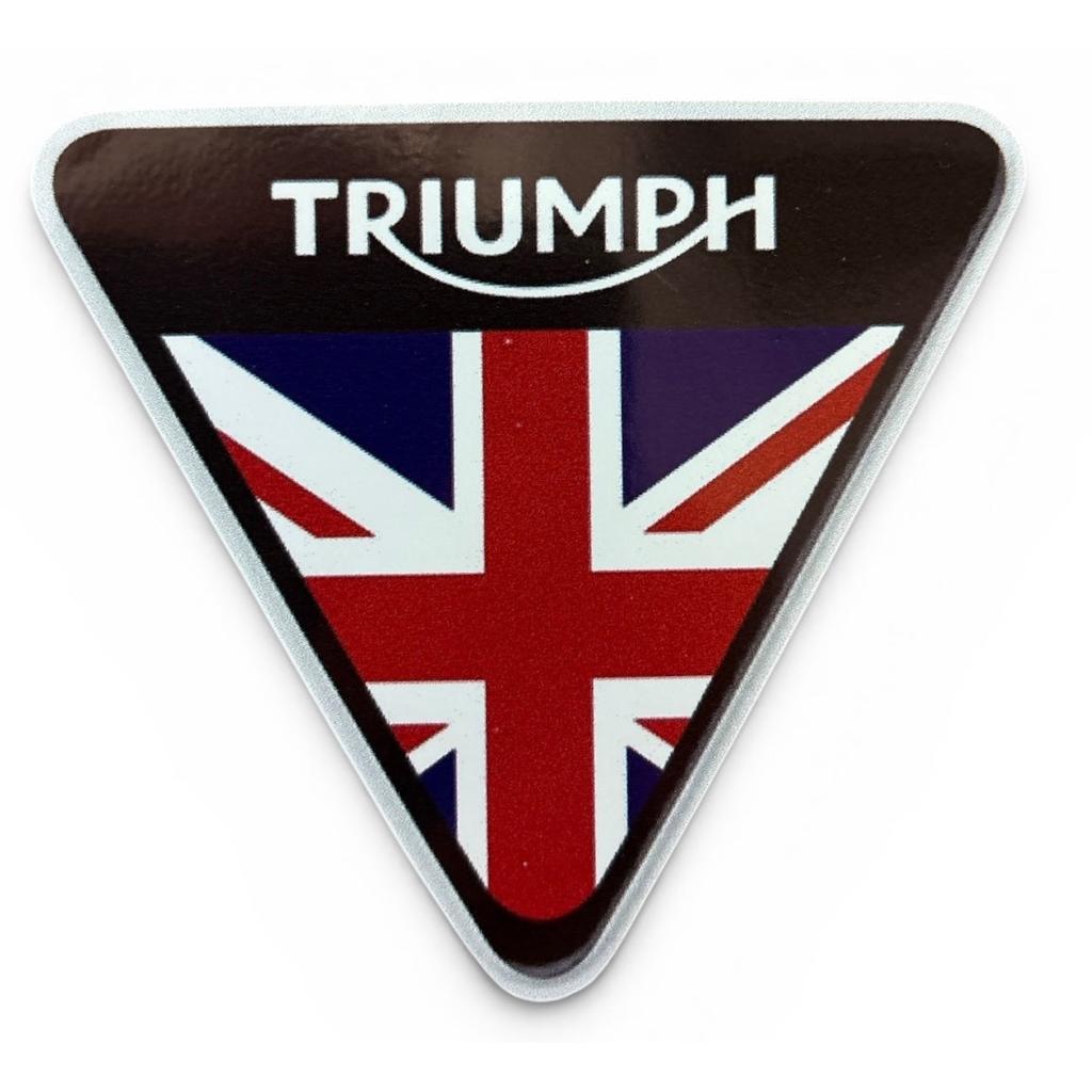 Triumph - Logo Vinyylitarra 9 cm - Hoopee.fi