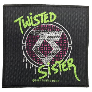 Twisted Sister - Spray logo kangasmerkki - Hoopee.fi